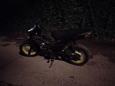 changan beni: Stunt/drag üslubunda modifikasiya edilmiş moped-baza - Çərçivə və — 1