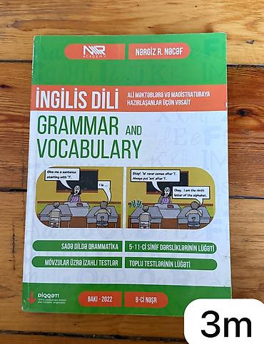 Testlər: İngilis dili Testlər 11-ci sinif, RM, 2-ci hissə, 2022 il — 2