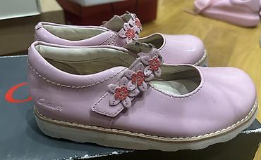 dəri baletkalar: Uşaq qız üçün Clarks laklı balet ayaqqabısı Olcu 29 - Brend: Clarks — 3