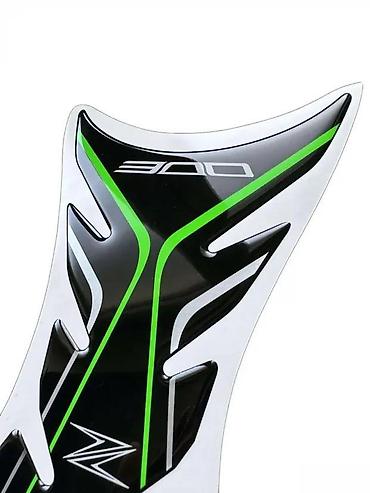 auto otpad vrbas: Kawasaki z 300 tank pad - stikeri za motore -1886 📌 opis: nalepnice — 4