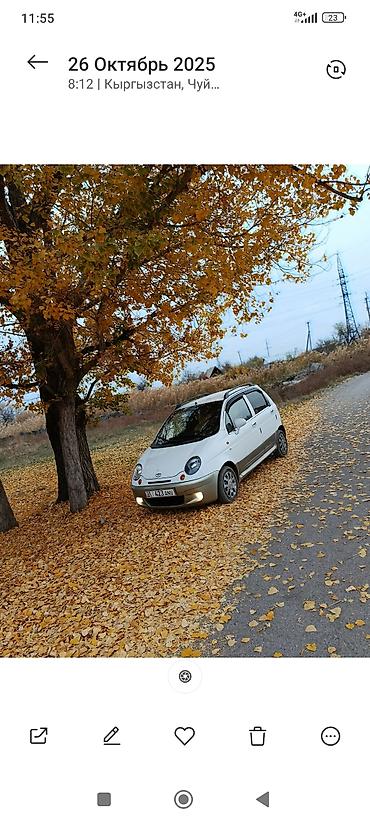 Транспорт: Daewoo Matiz: 2003 г., 0.8 л, Автомат, Бензин, Хэтчбэк — 5