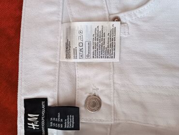 Новые белые мужские джинсы H&M! Покупали за 2800 сомов! Продаю так