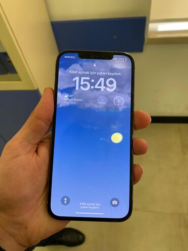 bakcell kredit 1 azn: IPhone 12 Pro Max, 256 GB, Graphite, Face ID, Barmaq izi, Hissə-hissə ödəniş