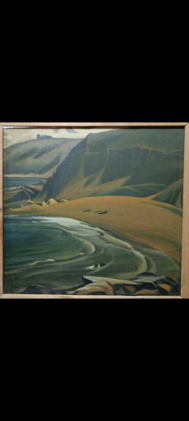 Şəkillər, tablolar: Rəssam Mirteyyub Xəlilovun əl işləri. (Müxtəlif ölçülü Xols, Karton — 14