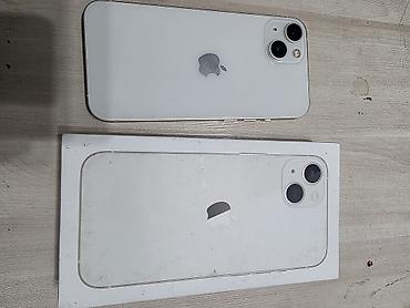 айфон бу 13: IPhone 13, Б/у, 128 ГБ, Белый, Коробка, 86 % — 2