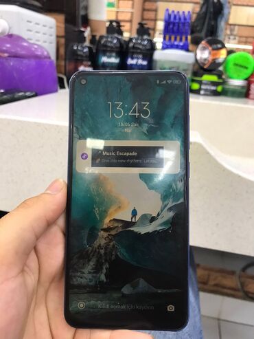 telefon yaddaş kartı: Xiaomi Redmi Note 9, 128 ГБ, цвет - Синий, 
 Сенсорный, Отпечаток пальца, Две SIM карты