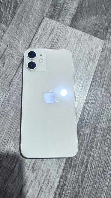 iphone 12 mini бишкек: IPhone 12 mini, 256 ГБ, Ак, 79 %