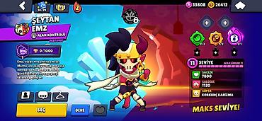 Спорт и хобби: Brawl Stars oyun hesabı – yüksək səviyyəli skin və brawler — 9