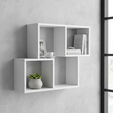 продаю полку: Полка навесная 003 (Белый) Миниатюрная и стильная настенная полка для