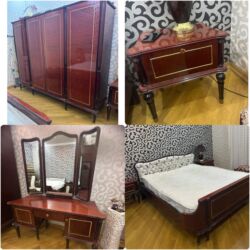 Komodlar: İkinəfərlik çarpayı, Dolab, Termo, 2 tumba, Rumıniya, İşlənmiş