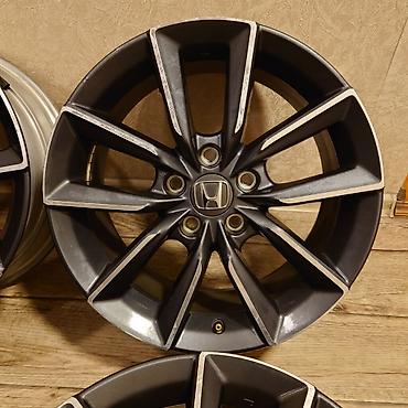 Диски: Литые Диски R 17 Honda, Комплект, отверстий - 5, Б/у — 4