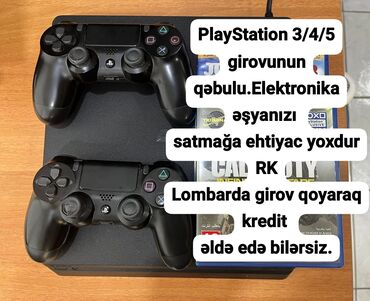 PS5 (Sony PlayStation 5): ❗Lombard elektronika❗ . PlayStation girovu. Elektronikanizi