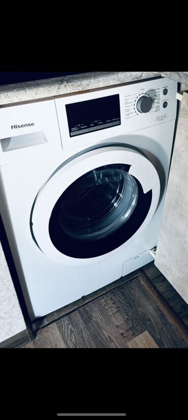 Paltaryuyan maşınlar: Paltaryuyan maşın Hisense, 6 kq, İşlənmiş, Avtomat, Qurutma var, Kredit yoxdur, Ünvandan götürmə