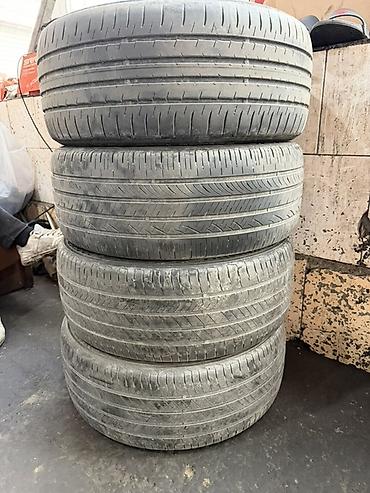 work r18: Шины 225 / 45 / R 17, Лето, Б/у, Комплект, Легковые, Корея, Hankook — 1