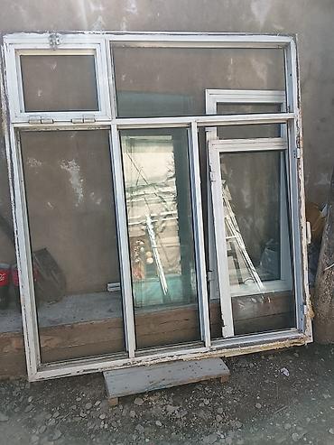 sintepon material: PVC pəncərə və qapı dəsti - Material: ağ rəngli PVC profil - Paket — 1