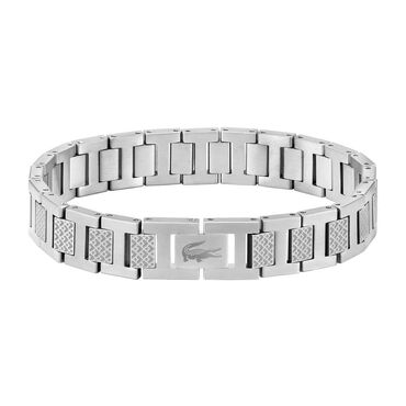 лечебные браслеты: Мужской браслет Lacoste Jewelry - Материал: нержавеющая сталь - Цвет