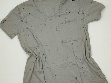 białe t shirty plus size: T-shirt damski, rozmiar M
