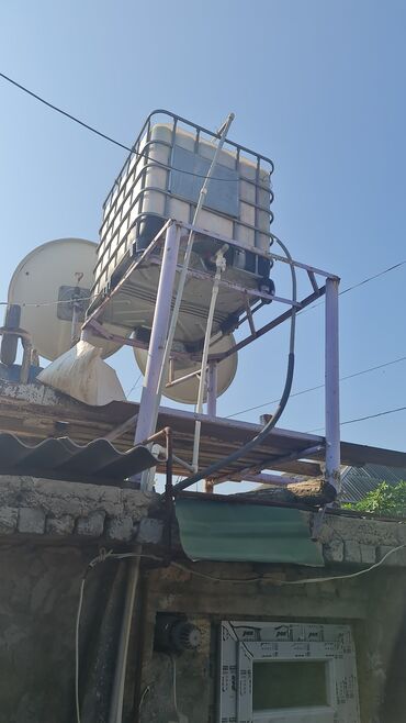 dəmir çənlər: Bak, Plastik, 1000 l l, İşlənmiş, Ünvandan götürmə