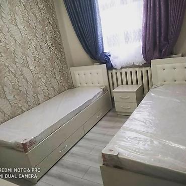 bunk bed: Односпальная кровать, Новый, С мягким изголовьем, длина - 200 см — 1
