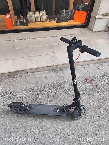 electric moto: Elektrik skuter – Toba brendi - Rəng: qara, yığcam və yüngül — 1