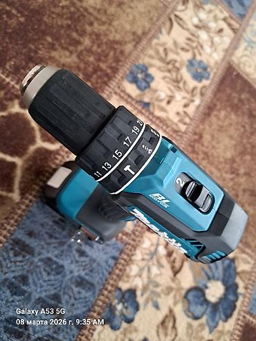 Шуруповерты: Аккумуляторная ударная дрель-шуруповерт Makita DHP485 (18V — 4