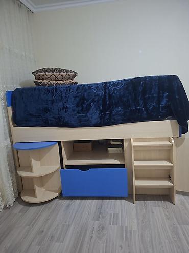 Uşaq/yeniyetmə üçün çoxfunksiyalı mebel dəsti - Kompakt loft tipli
