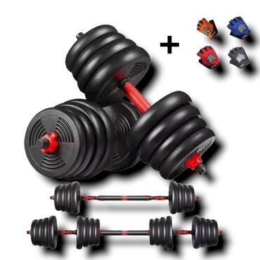 ştanga: Qantel + Ştang dəstləri📌 10 kg 50 kg kimi💪📌 Muxtelif cekilerde