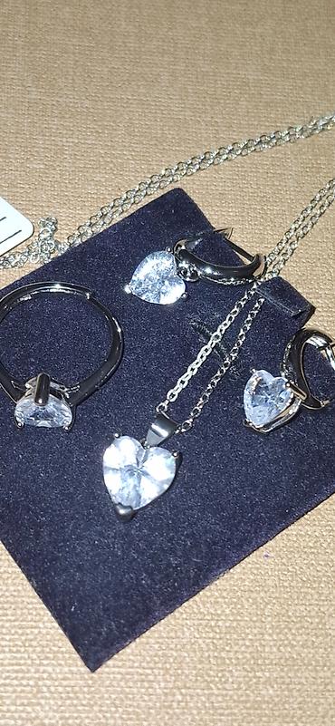 Bijuteriya dəstləri: Dest. Sterling gumushu — 9