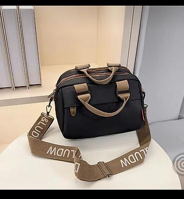 kipling monkey: Сумка универсальная через плечо/в руку - Цвет: черный корпус, ремни и — 4