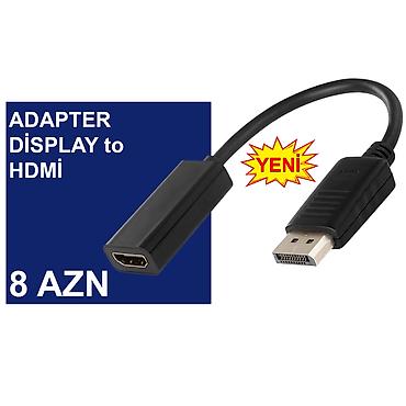 kompüter barter: Display Port Adapterlər/Konverterlər (Çeviricilər) ⭐Display Port to — 9