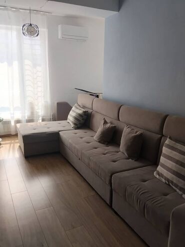 квартиры в канте продажа: 2 бөлмө, 56 кв. м, Элитка, 10 кабат, Дизайнердик ремонт