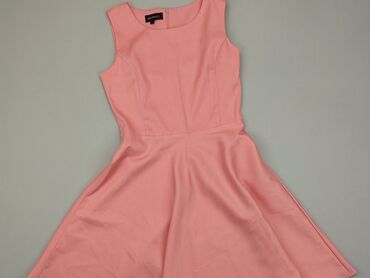 sukienki pudrowy róż midi: Sukienka, L, stan - Dobry
