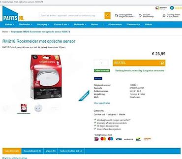 Oprema i sredstva za zaštitu: Smartwares RM218 – detektor dima sa integrisanom baterijom - — 8