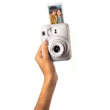фотоаппарат мгновенной печати купить: Белая камера моментальной печати Fujifilm Instax Mini 12. Компактный