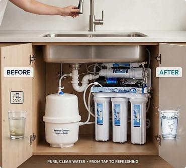 ролер: Система очистки воды «Reverse Osmosis System» для установки под мойку — 9
