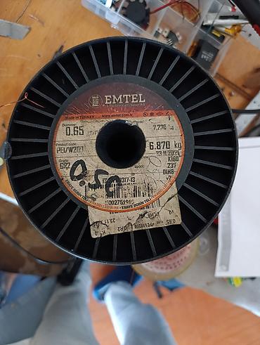 osram elektrik: 0,9 mm-lik emallı mis məftil. Motor,texnika,electronica servisi üçün — 3