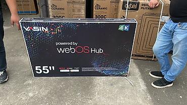 55" Smart-телевизор VASIN 4K (Ultra HD), на платформе webOS Hub -