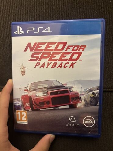 PS2 & PS1 (Sony PlayStation 2 & 1): PlayStation 4 konsolu üçün "Need for Speed Payback" video oyunu. Bu