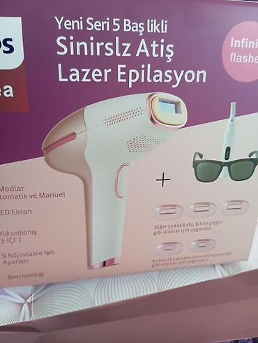 mini lazer epilyatorları: Lazer epilyatoru, Philips, Yeni, Pulsuz çatdırılma — 1