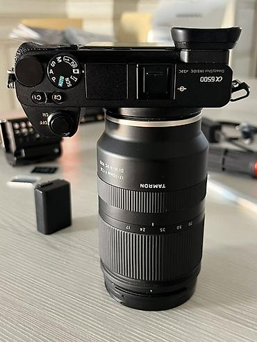 чехлы накидки: Беззеркальная камера Sony α6500 с объективом sony 16mm 2.8 Основные — 2