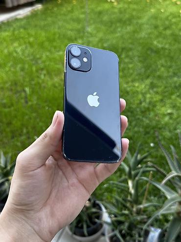 apple mac mini: IPhone 12 mini, Б/у, 128 ГБ, Midnight, Защитное стекло, Чехол, 100 % — 2