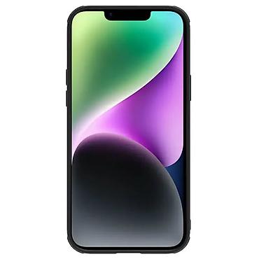 Maske i futrole za telefone: Maska Nillkin CamShield Leather S za iPhone 14 Plus 6.7 crna. Uz brzu — 2