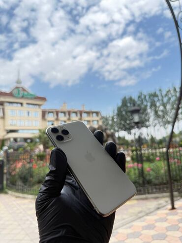 меняю на редми: IPhone 11 Pro, Б/у, 256 ГБ, Белый, Защитное стекло, Чехол, 76 %