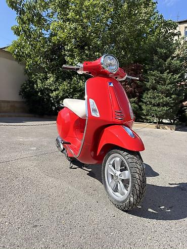 vespa: Italyandır,tezedir,18 km zavod test yürüşündədir,dekor kimi istifade — 3