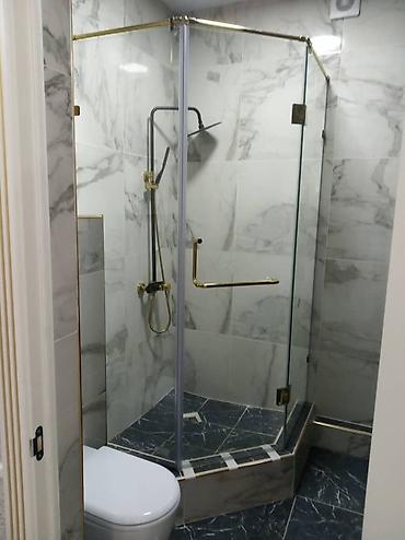 Душевые перегородки и ограждения: Душевая кабины в Бишкеке душевая перегородка стеклянные — 14