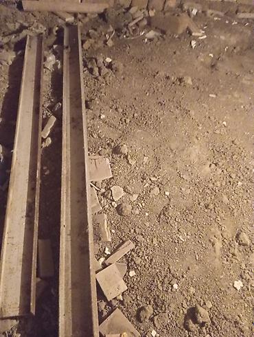 dəmir qapı: Məhsul: Metal U formalı profil dəmir şinlər iki ədəd dvuxtavr satılır — 2