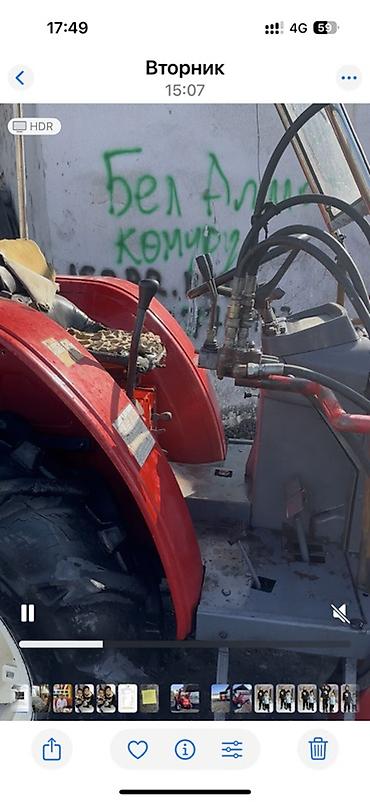 Унаа: Трактор Massey Ferguson 385 с фронтальным погрузчиком - Колесный — 5
