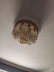 Pərdə və jalüzlər: Çılçıraq, 5 lampa, Metal