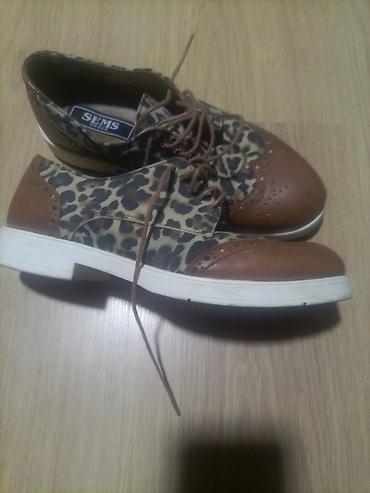 baldini obuca: Ženske ravne cipele SEMS Shoes, brogue stil. - Model: vezivanje — 3