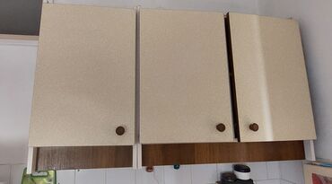 bujanovac namestaj: Kitchen cabinets, color - Beige, Used